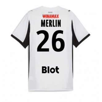 Stade Rennais Quentin Merlin #26 Bortedrakt 2025-26 Kortermet Stade Rennais Quentin Merlin #26 Bortedrakt 2025-26 Kortermet